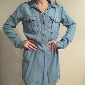 A&F Denim Shirt Dress